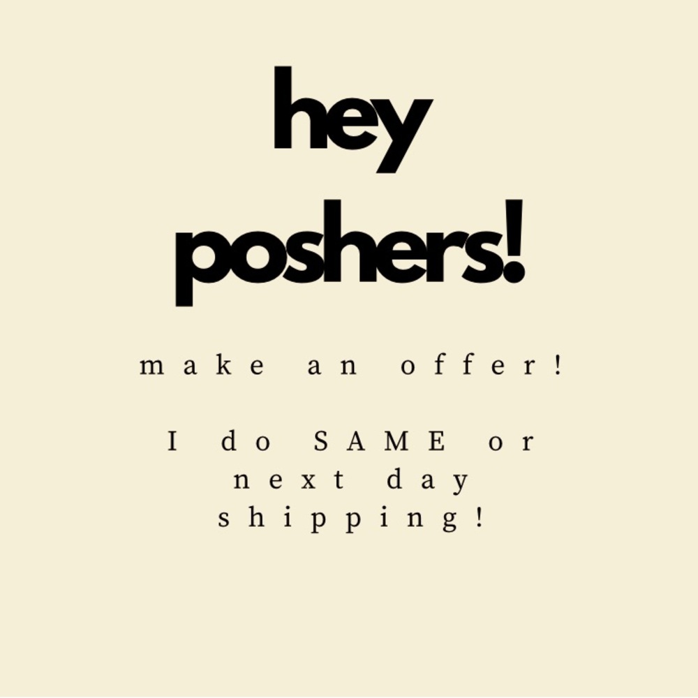 Willing to accept most reasonable offers!